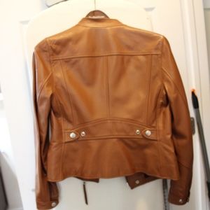 Coach leather jacket size S